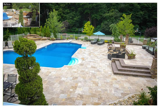 Longford Before During and After Poolscapes